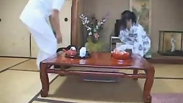 Japanese Housewife Massage Fuck