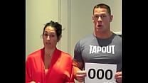 John Cena And Nikki Bella Celebration 500K