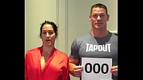 John Cena And Nikki Bella Celebration 500K