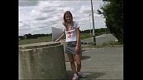 Blond Teen Public Upskirt