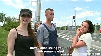 Czech Teen Convinced For Outdoor Public Sex