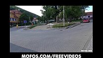 SEXY Amateur Czech Student Is Paid For Intense Public Sex