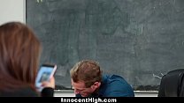 InnocentHigh  (Lily Jordan) Tricked Into Fucking Teacher