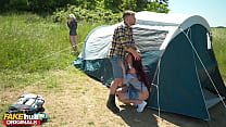 Fakehub   Wifes Best Friend Has Sneaky Anal Sex With Her Future Husband Quietly Cheating In A Tent