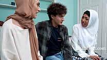 Teens In Hijab Shut Up Spying Stepbro