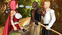 MILF And Lumberjacks. Little Red Riding Hood 3D Comic