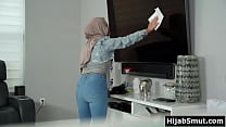 Arab Girl In Hijab Fucked By Her Boss