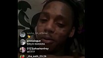 Famous Dex Getting Head On Live !!