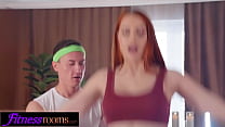 Fitness Rooms Big Boobs Czech Redhead Drains Her Pervy Big Cock Trainer