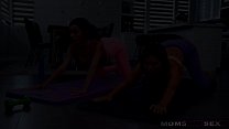 Yoga Step Mom Krissy Lynn Fucks Her BF And She Joins