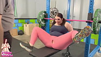 Squirting, Rough Gym Fucking