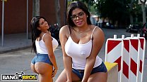 BANGBROS   Ass Parade Threesome With Hot Latin Babes Sheila Ortega & Kesha Ortega