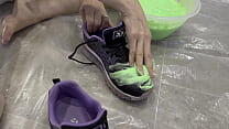 WAM (Wet And Messy) Sneakers (Trainer) Destroying Fetish