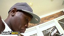 BANGBROS   Interracial Scene With Rebeca, A Latin Lover Of Big Black Cock