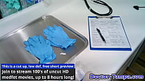 Step Into Doctor Tampas Body & Glove In As Solana Undergoes Her Mandatory Cheerleading Physical Including Gynecological Exam At You're Gloved Hands @ Doctor Tampa.com