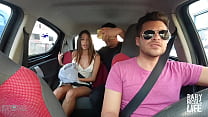 HOT LATINA IS SQUIRTING ON AN UBER DRIVER´S FACE! FACIAL CUMSHOT INCLUDED!