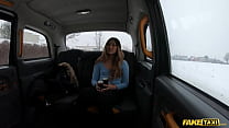 Fake Taxi May Thai Is A Foxy Asisn Babe Who Take A Piss At The Side Of The Road During Her Taxi Ride In Prague