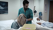 Perverted Doctor Fucks A Patient With A Broken Leg