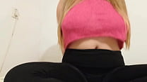 A Fuchsia Colored Sweatshirt Will Keep My Big Boobs Warm Mmmmm   DepravedMinx