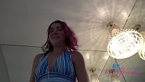 Hooking Up With Pornstar Lily Adams POV, She Takes A Piss, Gives Blowjob Then Fucks Doggystyle 100% POV