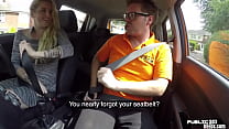 Chubby English Student Fucking Teacher In Car