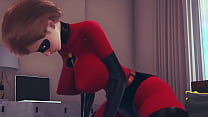 Helen Parr Aka Elastigirl Tests The Flexibility Of Her Super Suit