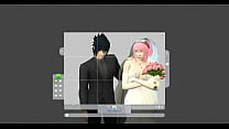 Naruto Hentai Episode 78 Sakura's Wedding Part 1 Newlyweds Take Pictures With Their Eyes Covered To The Beautiful Wife Sakura Cheating Husband Netorare