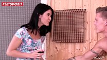 Cum On Tits At The Sauna With Czech Teen Babe Lady Dee