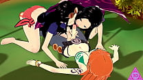 Parodia Nami Boa Nico Robin Gioco Hentai Di Sesso Uncensored Japanese Asian Manga Anime Game Trans ..TR3DS..