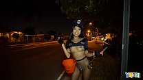 YNGR   Petite Asian Trick Or Treats For Dick