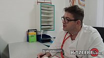 Older German Blonde Babe With Big Boobs Gets Pounded By Her Doctor