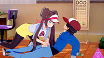 Rosa (Mei) Ash Pokemon Gioco Hentai Di Sesso Uncensored Japanese Asian Manga Anime Game KK..TR3DS..PART1