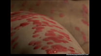 Creampied BDSM Asian Waxed All Over Then Takes Cock In Her Pussy