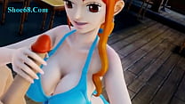 Robin And Nami 3D Video