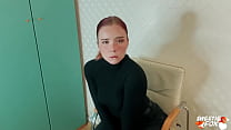 Man Facefuck, Rough Pussy Fuck Of Obedient Redhead And Cum On Tits