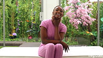 Beautiful Black Girl With An English Accent In An Amazing Casting Video!