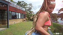 HER BIG ASS – Huge Ass Colombianas Share Throbbing Cock