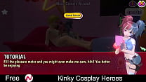 Kinky Cosplay Heroes