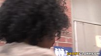 Black Girl Daquiri Divine Wants To Suck And Fuck Big White Cock At A Public Restroom