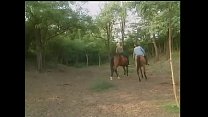 Equestrian Teacher Fucks Pupil Riding A Horse!