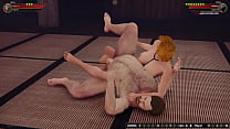 Ethan Vs. Ginny II (Naked Fighter 3D)