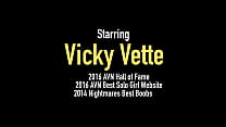 Big Tits MILF Vicky Vette Celebrates New Year Making Her Snatch Cum!