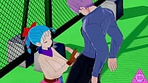 Parodia Trunks Bulma Dragon Ball Gioco Hentai Di Sesso Uncensored Japanese Asian Manga Anime Game KK..TR3DS