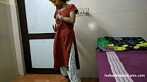 Indian Aunty Filmed In Bedroom Changing Dress And Fingering Pussy