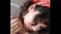 Sensual Blowjob From Step Sister Cum In Mouth   Cum Play