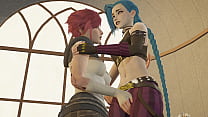 Arcane   Vi And Jinx Lesbian Sex [4K, 60FPS, 3D Hentai Game, Uncensored, Ultra Settings]