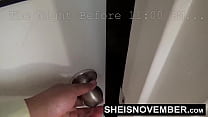 Naughty Stepsiblings Fuck! When Innocent Ebony Stepsister Finished Peeing, Skinny Young Girl Sheisnovember Gives Passionate BBC Blowjob And Deep Hardcore Doggystyle Sex, Her Big Butt Jiggling Closeup, Taboo Fetish Fuck On Msnovember