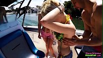 Real Teen Fucked Doggystyle And Face Spunked On Boat