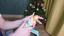 A Christmas Gift For Rei Ayanami   Cosplay Bad Dragon Anal Evangelion Spooky Boogie