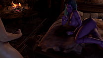 A Night Elf In Skyrim HandJob And Blowjob | Skyrim 3D Porn Parody